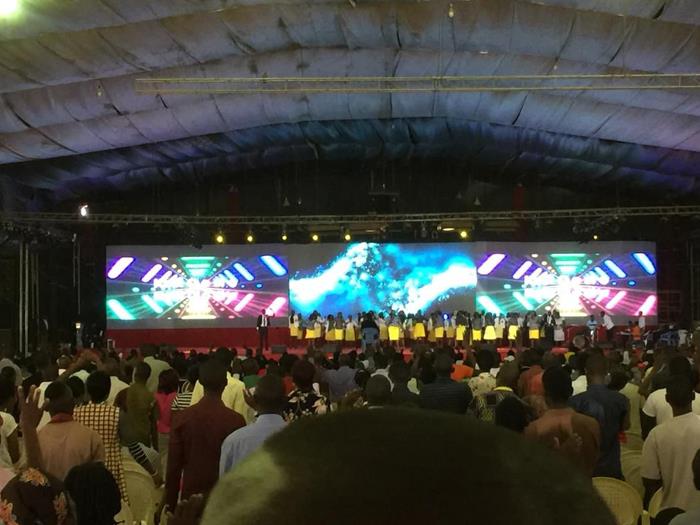 P6.25 Kireysiga Dibadda LED-ga Gidaarka Fidiyowga Ugaandha